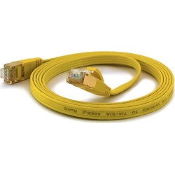 Wantec Flaches CAT6A FTP Patchkabel - 0,1 m - Cat6a - F/UTP (FTP) - R