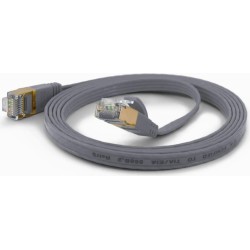 Wantec Flaches CAT6A FTP Patchkabel - 0,2 m - Cat6a - F/UTP (FTP) - R