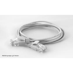 Wantec wW Patchkabel CAT6A (rund 2,8mm) UTP weiss 0,25m (7227)