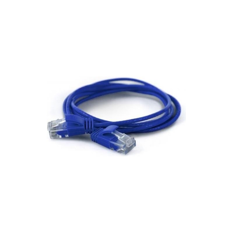 Wantec 7239 Netzwerkkabel 0,1 m Cat6a U/UTP (UTP) Blau (7239)