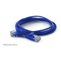 Wantec wW Patchkabel CAT6A (rund 2,8mm) UTP blau 3,0m (7246)