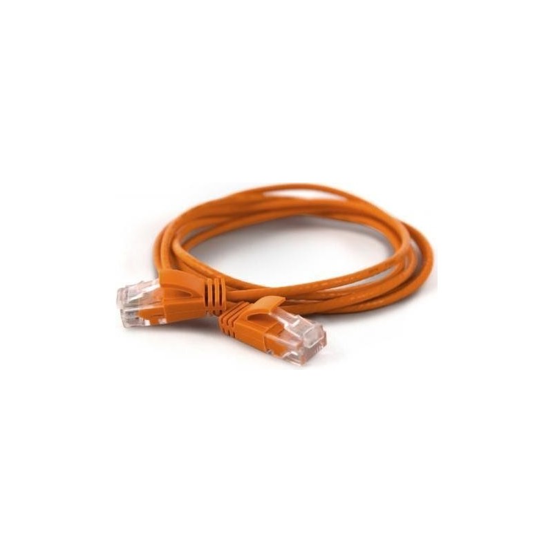 Wantec 7258 U/UTP (UTP) Orange 1.5m Cat6a Netzwerkkabel (7258)