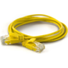 Wantec wW Patchkabel CAT6A rund 2.8mm UTP gelb 0.10m - Netzwerk - Pat