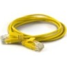 Wantec wW Patchkabel CAT6A (rund 2,8mm) UTP gelb 1,0m (7285)