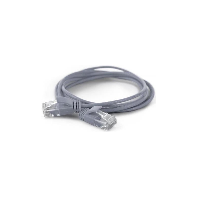 Wantec 7297 U/UTP (UTP) Grau 0.25m Cat6a Netzwerkkabel (7297)