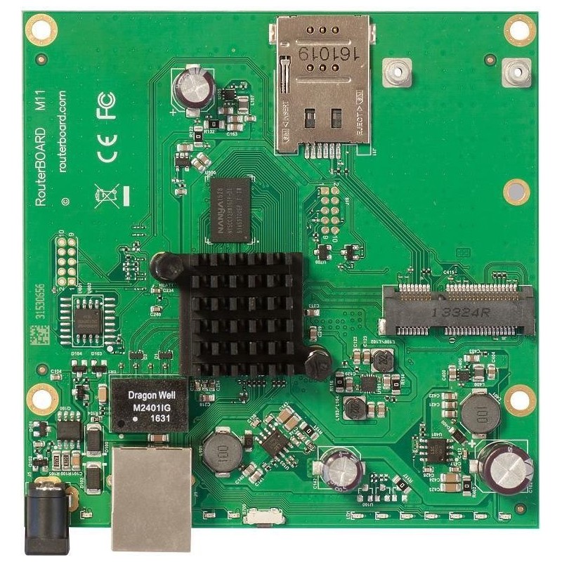 &acirc;&euro;&cent; RouterBOARD M11G with Dual Core 800MHz CPU &acirc;&euro;&cent; 256MB RAM 