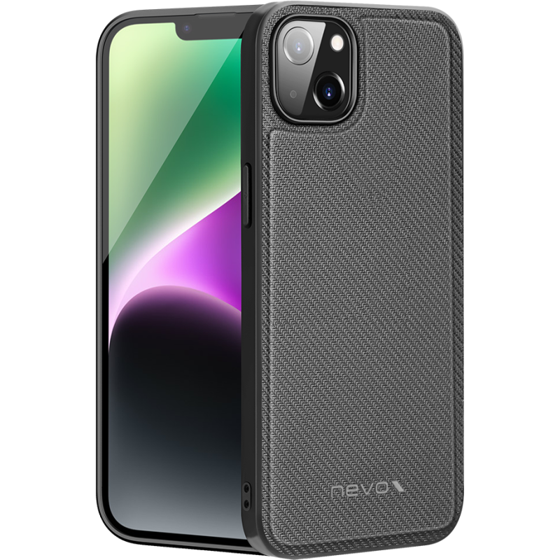 nevox StyleShell Nylo iPhone 15 schwarz