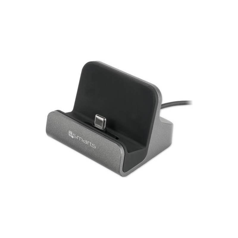 4smarts Ladestation USB-C Ladestation VoltDock grau