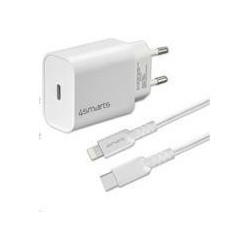 4smarts Ladeger&auml;t-Set 20W mit 1,5m Lightning Kabel f&uuml;r iPhone und i