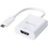 PureLink USB-C auf HDMI Adapter - 4K60 - iSerie - wei&szlig; - 0,10m