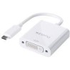 PureLink USB-C auf DVI Adapter - 1080p - iSerie - wei&szlig; - 0,10m