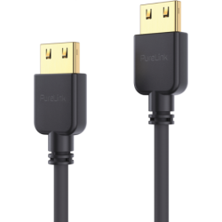 PureLink HDMI Kabel - PureInstall - Slim 0,30m - Schwarz