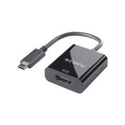 PureLink USB-C auf HDMI Adapter - 4K60 - iSerie - schwarz - 0,10m