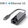 PureLink USB-C auf Ethernet Adapter - Gigabit 1000Mbps - iSerie - sch