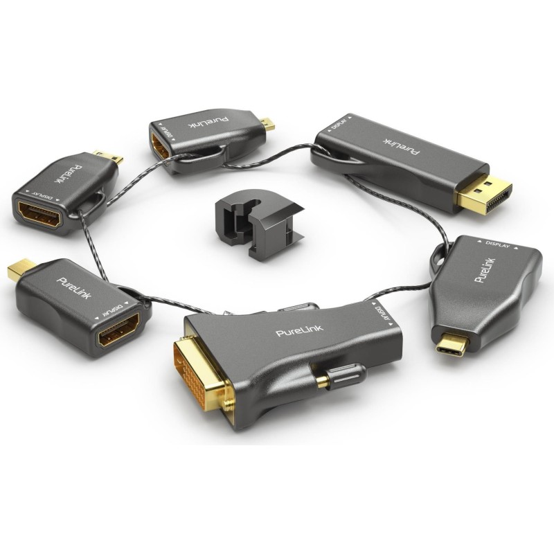 PureLink apter Ring Gro&szlig; - 6x HDMI - miniDP/DP/USB-C/Mini HDMI/Micro