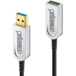 Purelink FiberX Series - USB 3.1 Glasfaser Verl&auml;ngerungskabel - 3m