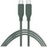 4smarts USB-C / USB-C Silikon-Kabel High Flex 60W 1,5m petrol