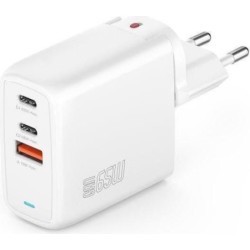 4smarts Ladeger&auml;t GaN Flex 65W 2 USB-C+1 USB-A wei&szlig;