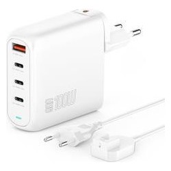 4smarts Ladeger&auml;t GaN Flex Pro 100W 3 USB-C+1 USB-A wei&szlig;