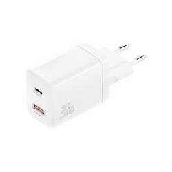 Caricabatterie 4smarts PDPlug Duos 30W 1xC, 1xA, bianco