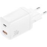 Caricabatterie 4smarts PDPlug Duos 30W 1xC, 1xA, bianco