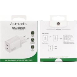 4smarts Ladeger&auml;t PDPlug Dual 36W GaN 2xC, wei&szlig;