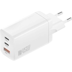 4smarts Ladeger&auml;t PDPlug Trio 45W GaN 2xC,1xA, wei&szlig;