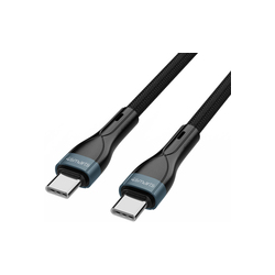 4smarts USB-C auf USB-C Kabel PremiumCord 60W 1m schwarz