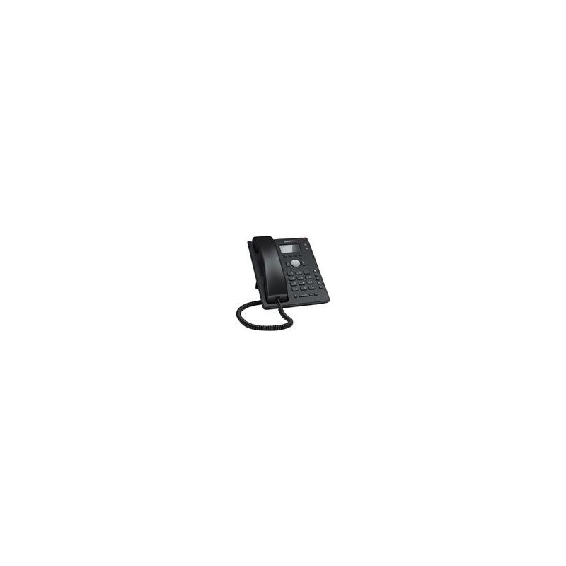 Snom D120 telefono IP Nero 2 linee Snom D120 2 SIP 4 Soft Function B