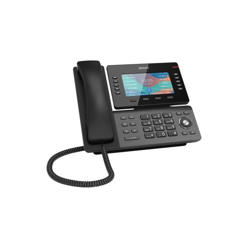 Snom D865 telefono IP Grigio TFT Wi-Fi Snom D865 Desk Telephone