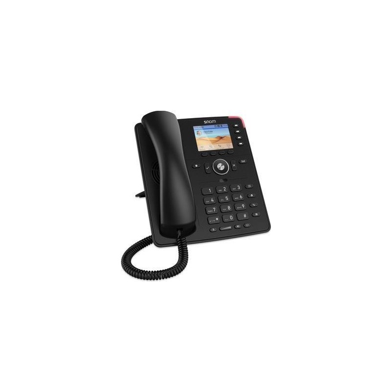 TELEFONO SNOM D713 W/O PS BLACK