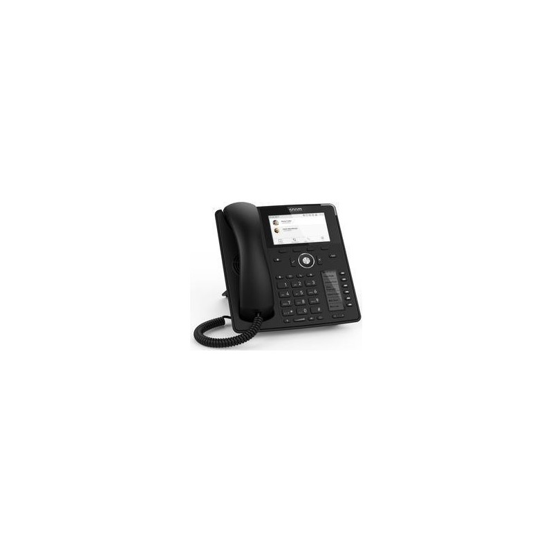 Snom D785N telefono IP Nero 12 linee TFT SNOM D785N - DESK TELEPHONE