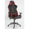 LC-POWER Gaming-Stuhl Ergonomisch schwarz/rot,max.150kg Belastung