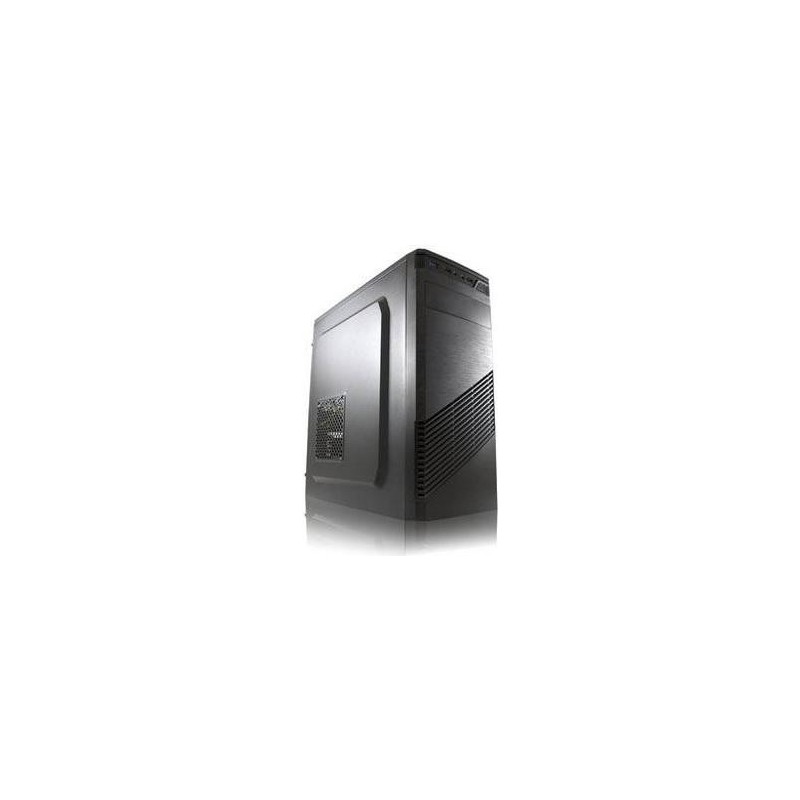 Geh&auml;use MidiTower 7037B black USB3.0/2.0,1x12cm-L&uuml;fter,o.Netzteil