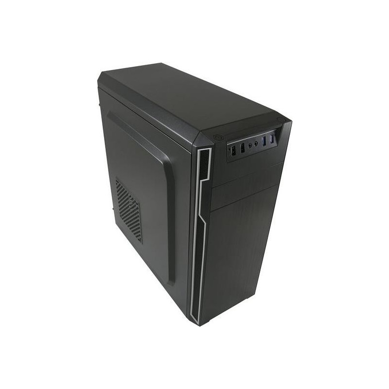 Geh&auml;use MidiTower 7038B black ATX USB3.0/2.0,Audio,ohne Netzteil