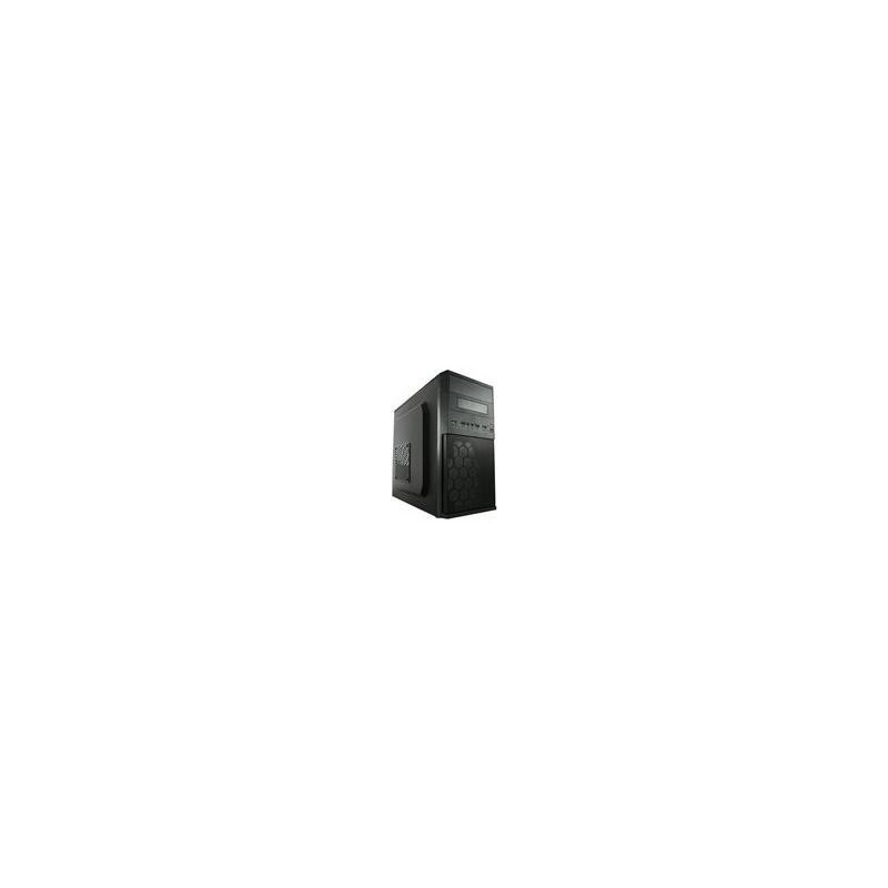 Geh&auml;use Micro-ATX 2004MB-V2 black USB3.2(USB-C)/Audio,ohne Netzteil