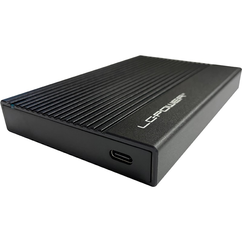 LC-POWER USB3.2 C-Geh&auml;use f.2,5&#039;&#039;SSD f.eine 2,5&#039;&#039;HDD/SSD,USB3.2 Gen 