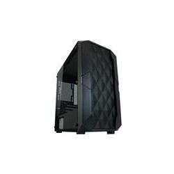 Geh&auml;use Micro-ATX 712MB Gaming black USB3.2/Audio,o.Netzteil,Polynom