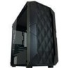 Geh&auml;use Micro-ATX 712MB Gaming black USB3.2/Audio,o.Netzteil,Polynom