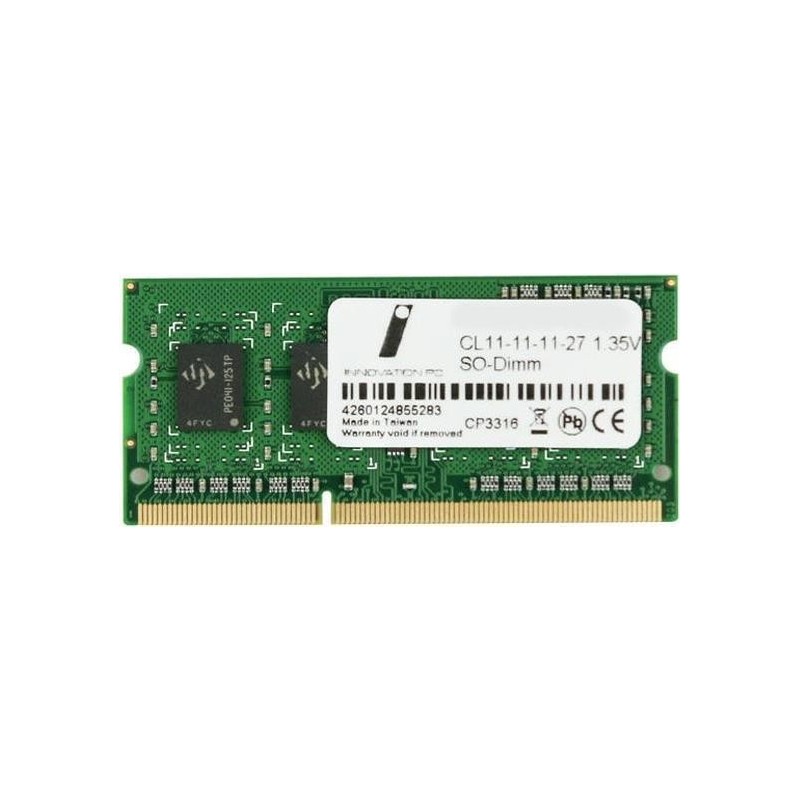 Innovation IT DDR3 4GB 1600MHz CL11 Ikke-ECC SO-DIMM 204-PIN