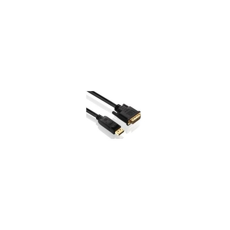 &bull; PureInstall Serie &bull; Zertifiziertes DisplayPort/DVI Kabel mit 24