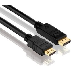 PureLink DisplayPort zu HDMI Kabel - PureInstall 7,50m