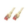 M-Cab CAT6 S/STP 1m cavo di rete Grigio S/FTP S-STP CAT6 SFTP RJ45