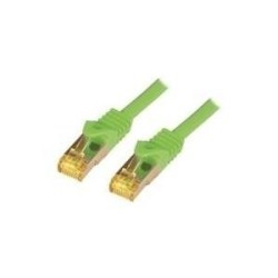 M-Cab 0.5m CAT7 S-FTP cavo di rete Verde 0,5 m S/FTP [S-STP] (CAT7 SF