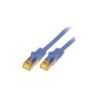 M-Cab 1m CAT7 S-FTP cavo di rete Blu S/FTP S-STP CAT7 SFTP RJ45 LS