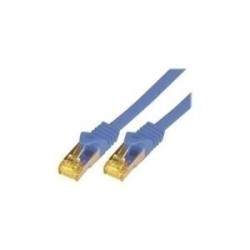 M-Cab 2m Cat7 cavo di rete Blu S/FTP S-STP CAT7 SFTP RJ45 LSZH 2M