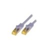 M-Cab 3m Cat7 cavo di rete Grigio S/FTP S-STP CAT7 SFTP RJ45 LSZH