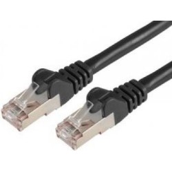 M-Cab CAT6A U/FTP cavo di rete Nero 025 m U/FTP STP CAT6A U/FTP F