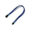 Kabel Nanoxia PWM Verl&Atilde;&curren;ngerung, 30 cm, Single, blau