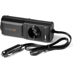 Technaxx TE21 adattatore e invertitore Auto/interno Nero (TECHNAXX WE